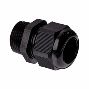 CABLE-GLAND-NPT3/4-BLACK